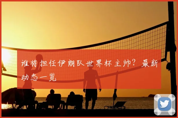 谁将担任伊朗队世界杯主帅？最新动态一览